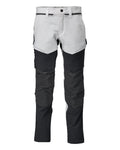 Mascot Hose mit Knietaschen Customized Weiß/Anthrazitgrau