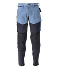 Mascot Hose mit Knietaschen Customized Steinblau/Schwarzblau
