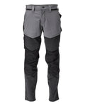Mascot Hose mit Knietaschen Customized Anthrazitgrau/Schwarz