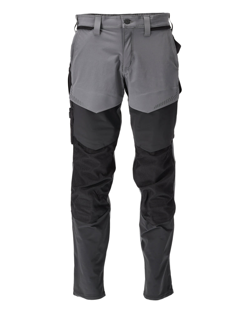 Mascot Hose mit Knietaschen Customized Anthrazitgrau/Schwarz