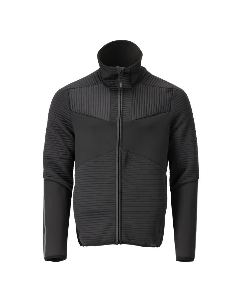 Mascot Fleecepullover mit Reißverschluss Customized Schwarz