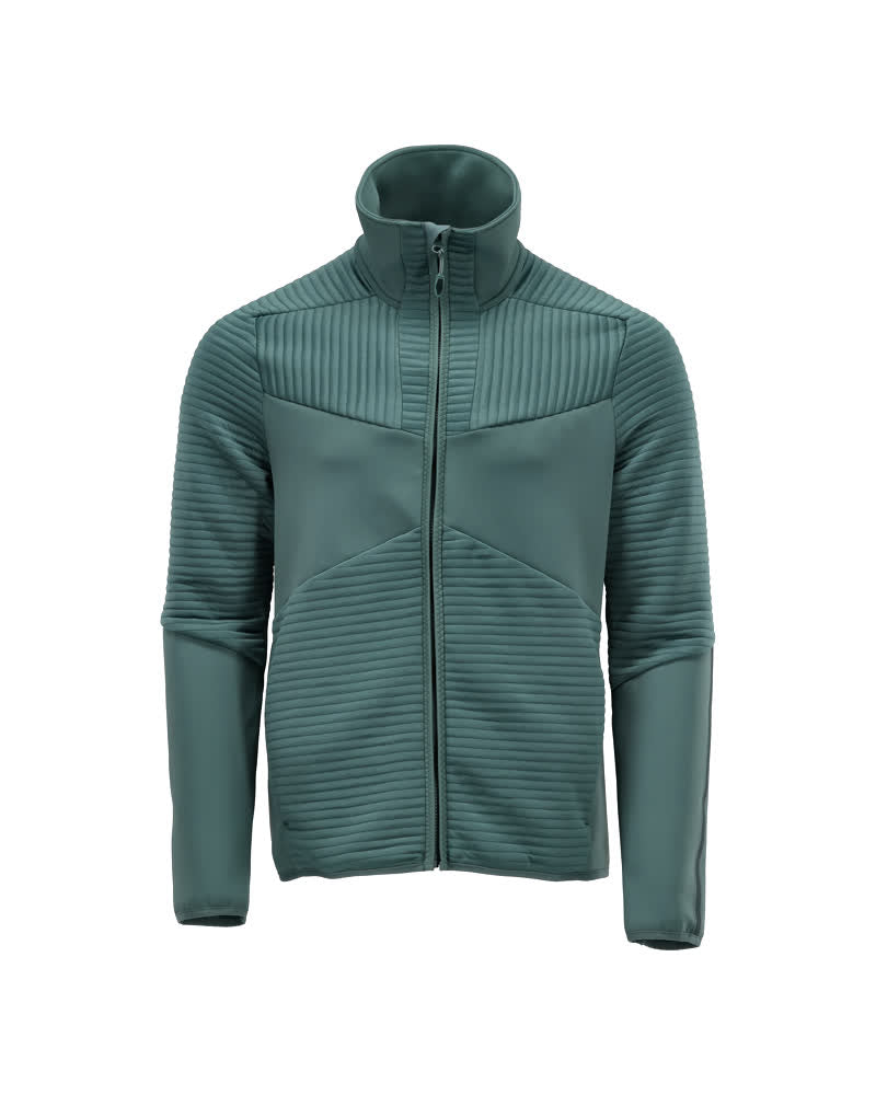 Mascot Fleecepullover mit Reißverschluss Customized Hell Waldgrün