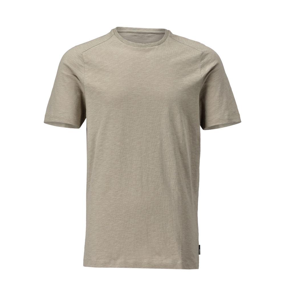 Mascot T-Shirt Kurzarm Customized Hell Sandbeige