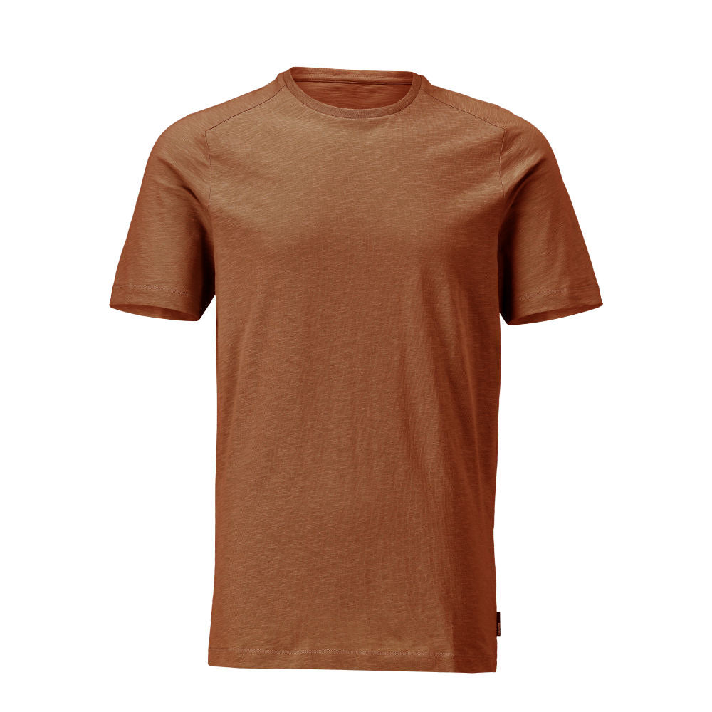 Mascot T-Shirt Kurzarm Customized Nussbraun