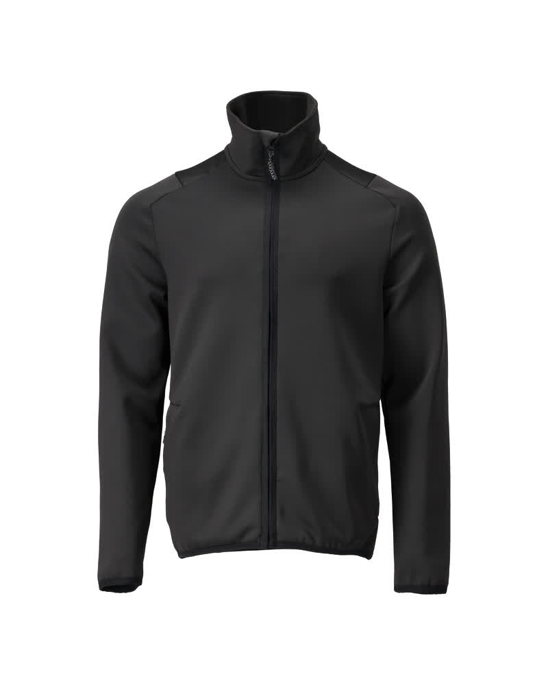 Mascot Fleecepullover mit Reißverschluss Customized Schwarz