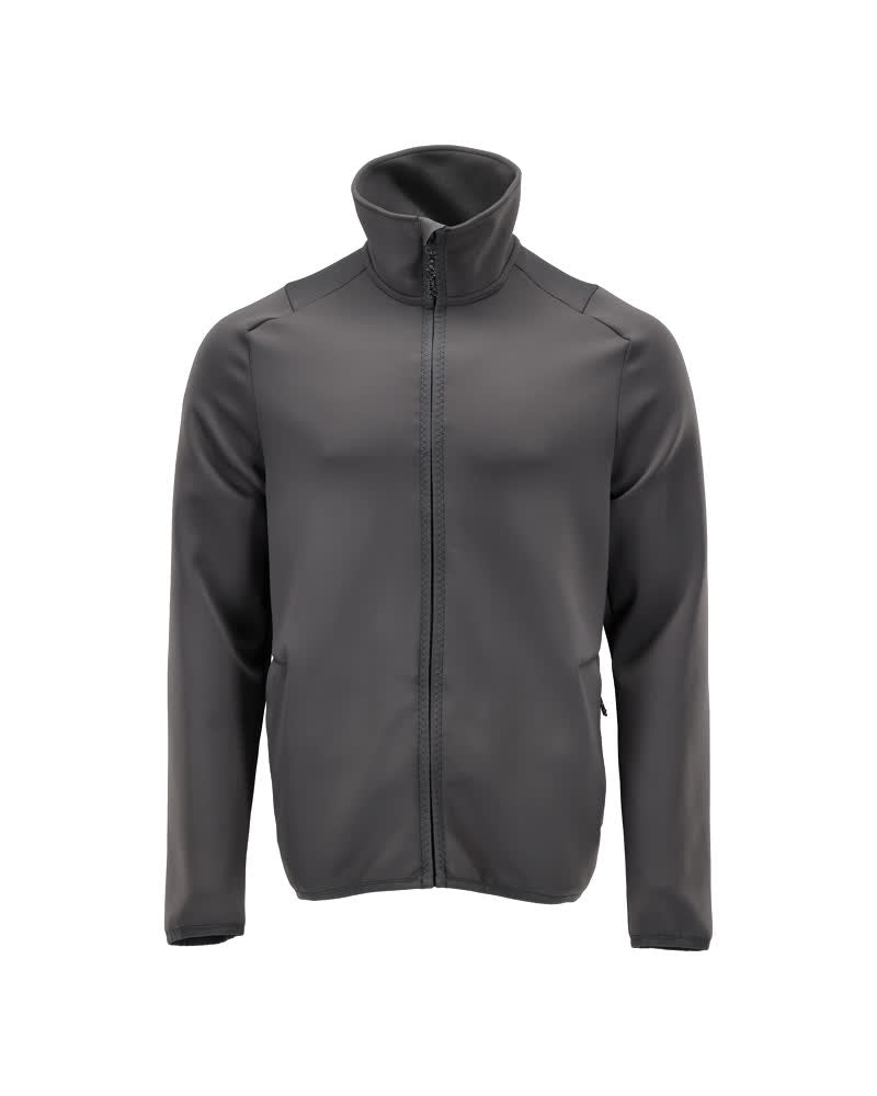 Mascot Fleecepullover mit Reißverschluss Customized Anthrazitgrau
