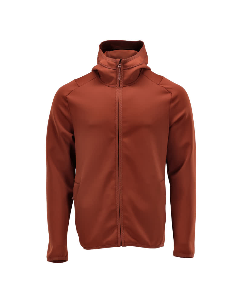 Mascot Fleecepullover mit Kapuze Customized Herbstrot