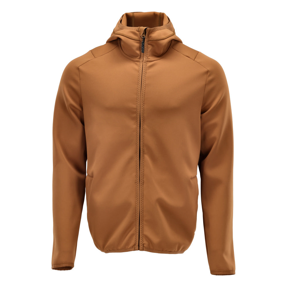 Mascot Fleecepullover mit Kapuze Customized Nussbraun