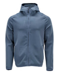 Mascot Fleecepullover mit Kapuze Customized Steinblau