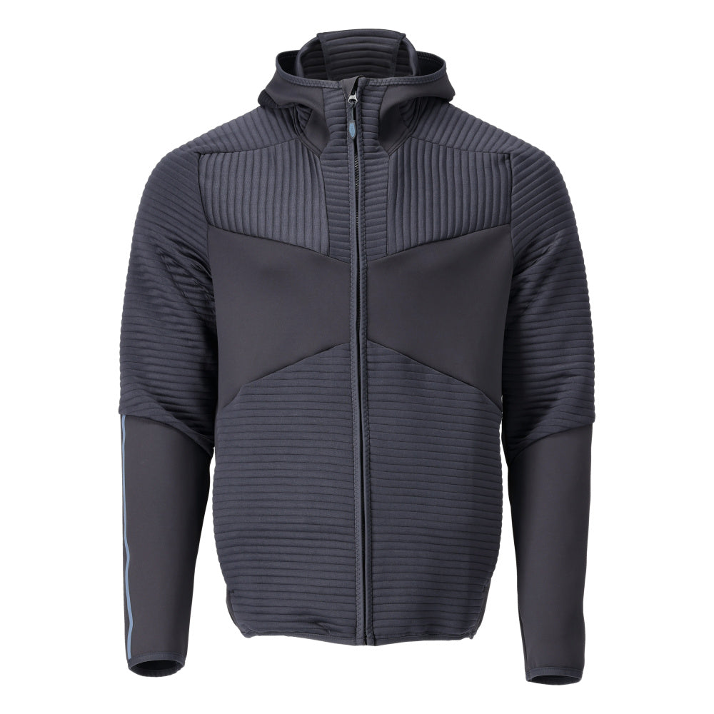 Mascot Fleece Kapuzensweatshirt mit Reißverschluss Customized Schwarzblau