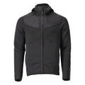 Mascot Fleece Kapuzensweatshirt mit Reißverschluss Customized Schwarz