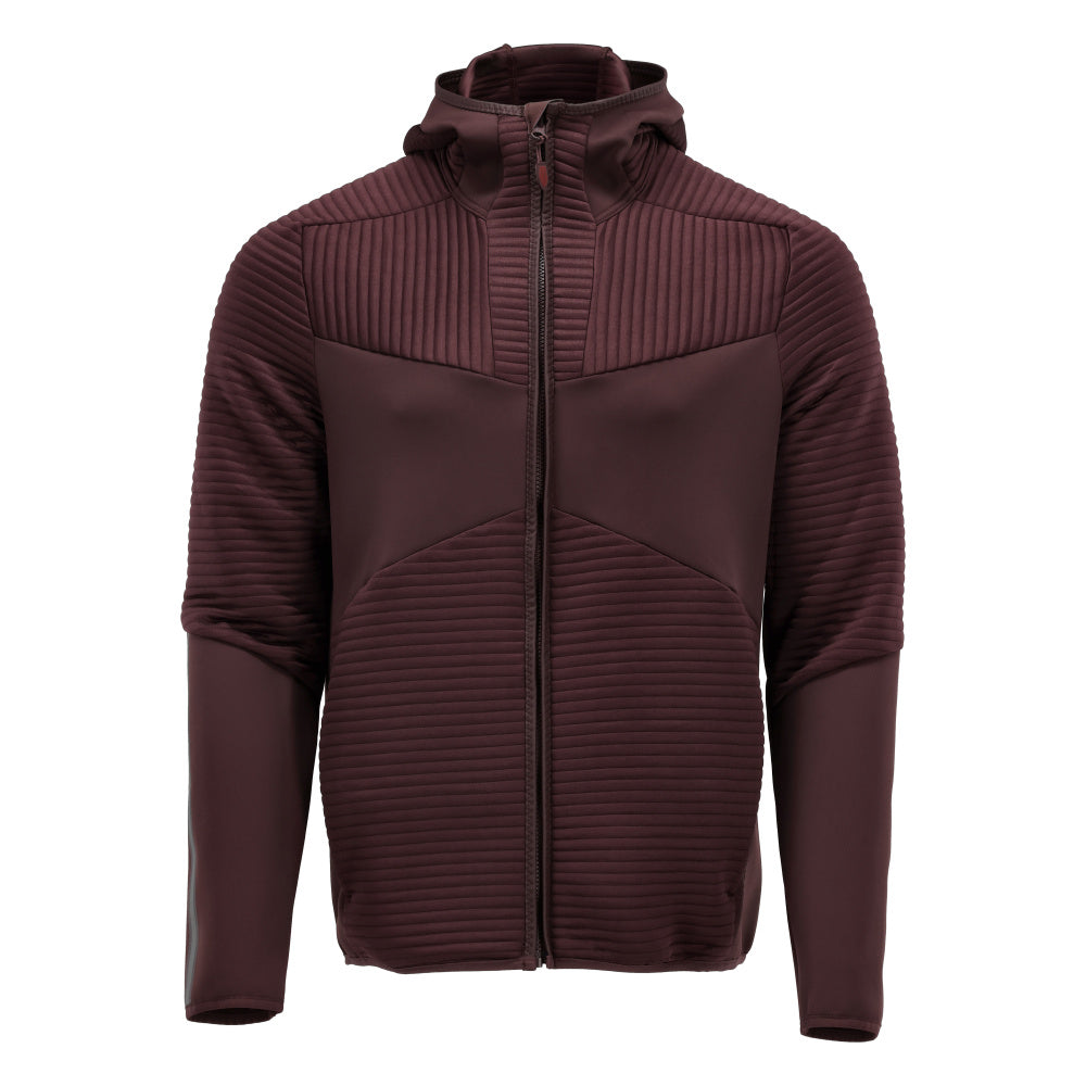 Mascot Fleece Kapuzensweatshirt mit Reißverschluss Customized Bordeaux