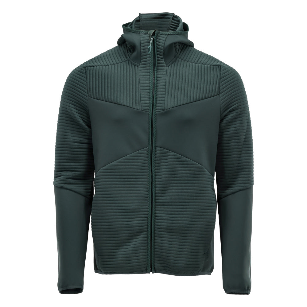 Mascot Fleece Kapuzensweatshirt mit Reißverschluss Customized Waldgrün