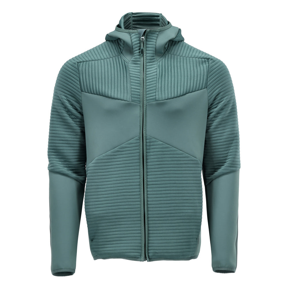 Mascot Fleece Kapuzensweatshirt mit Reißverschluss Customized Hell Waldgrün