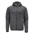 Mascot Fleece Kapuzensweatshirt mit Reißverschluss Customized Anthrazitgrau