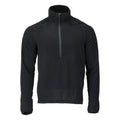 Mascot Microfleece Pullover mit kurzem Reißverschluss Customized Schwarz