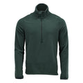 Mascot Microfleece Pullover mit kurzem Reißverschluss Customized Waldgrün