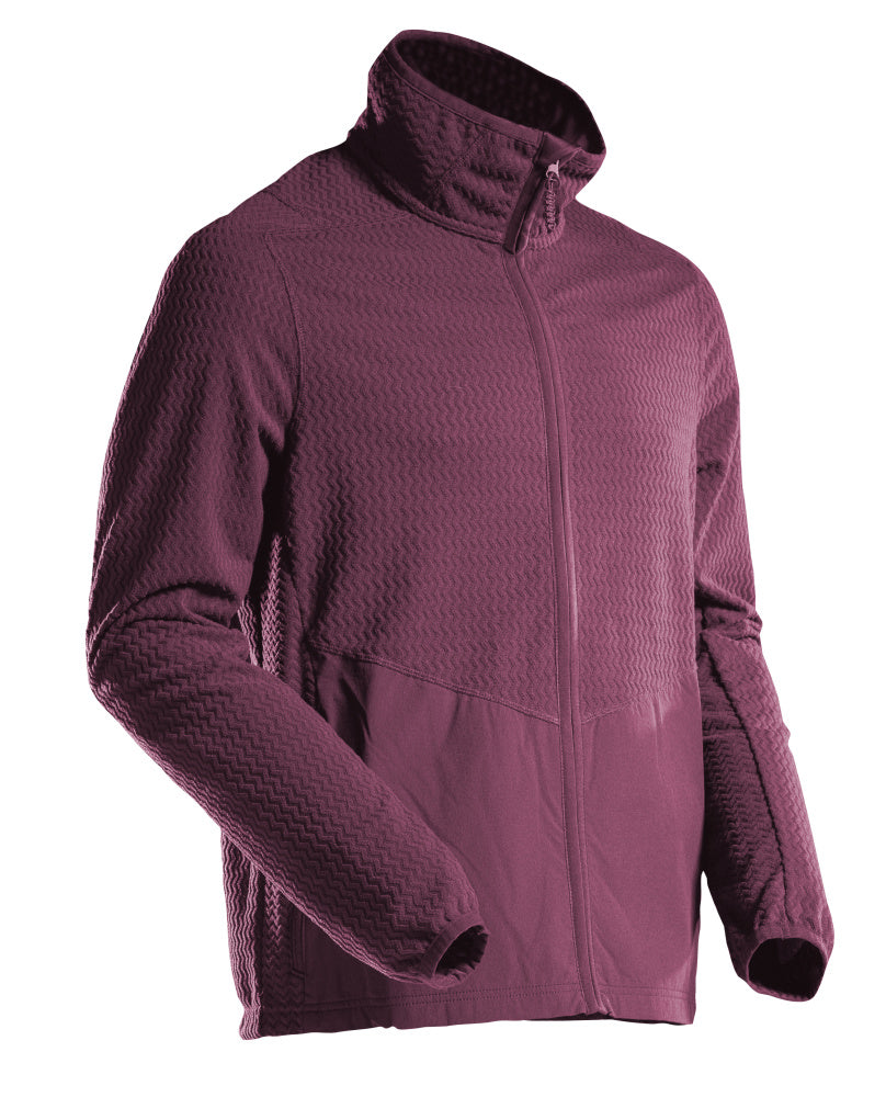 Mascot Microfleece Pullover mit Reißverschluss Customized Bordeaux