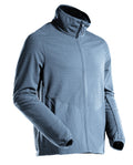 Mascot Microfleece Pullover mit Reißverschluss Customized Steinblau