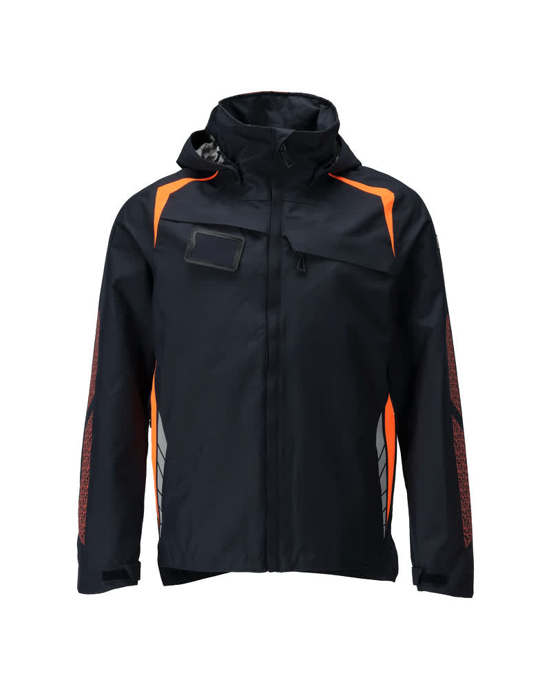 Mascot Hard Shell Jacke Accelerate safe Schwarzblau/Hi-vis Orange