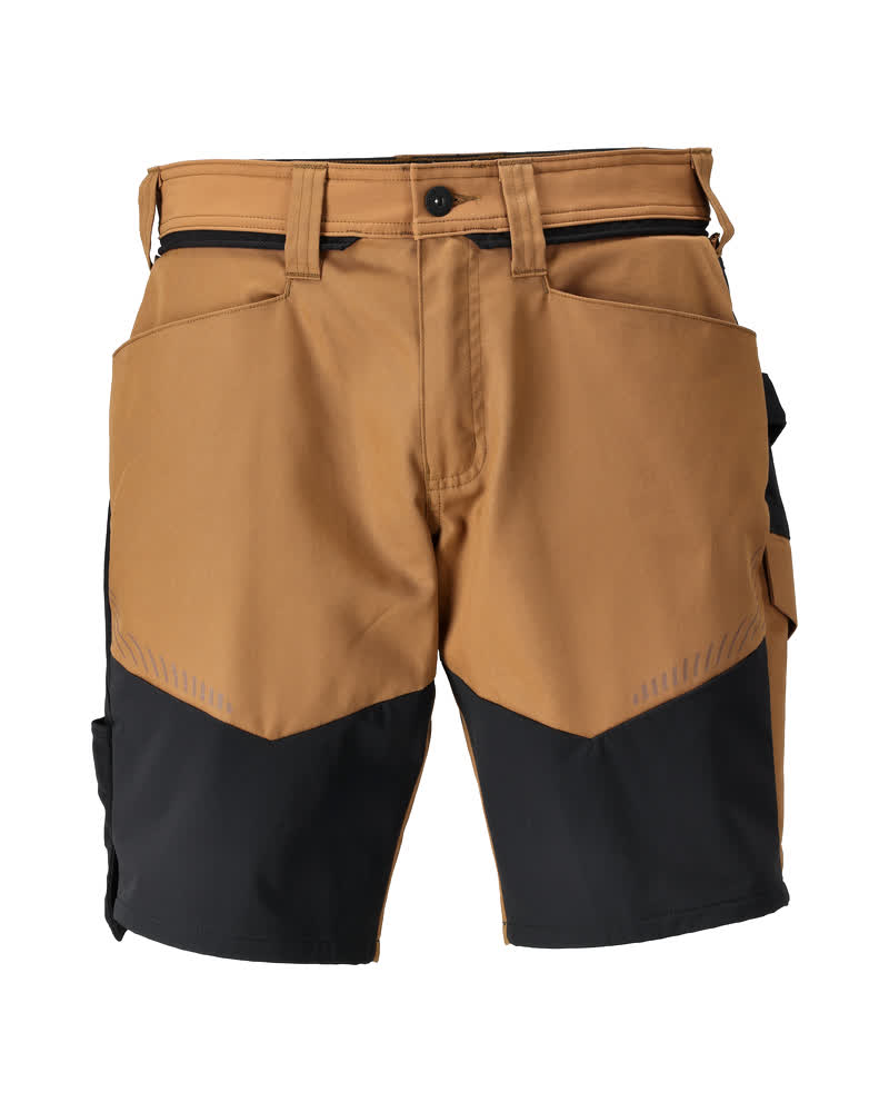 Mascot Short Customized mit Stretch Zones Customized Nussbraun/Schwarz
