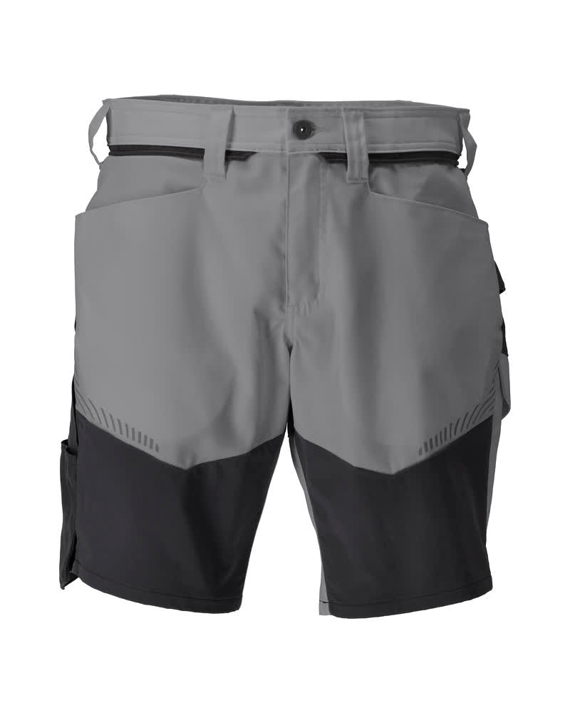 Mascot Short Customized mit Stretch Zones Customized Anthrazitgrau/Schwarz