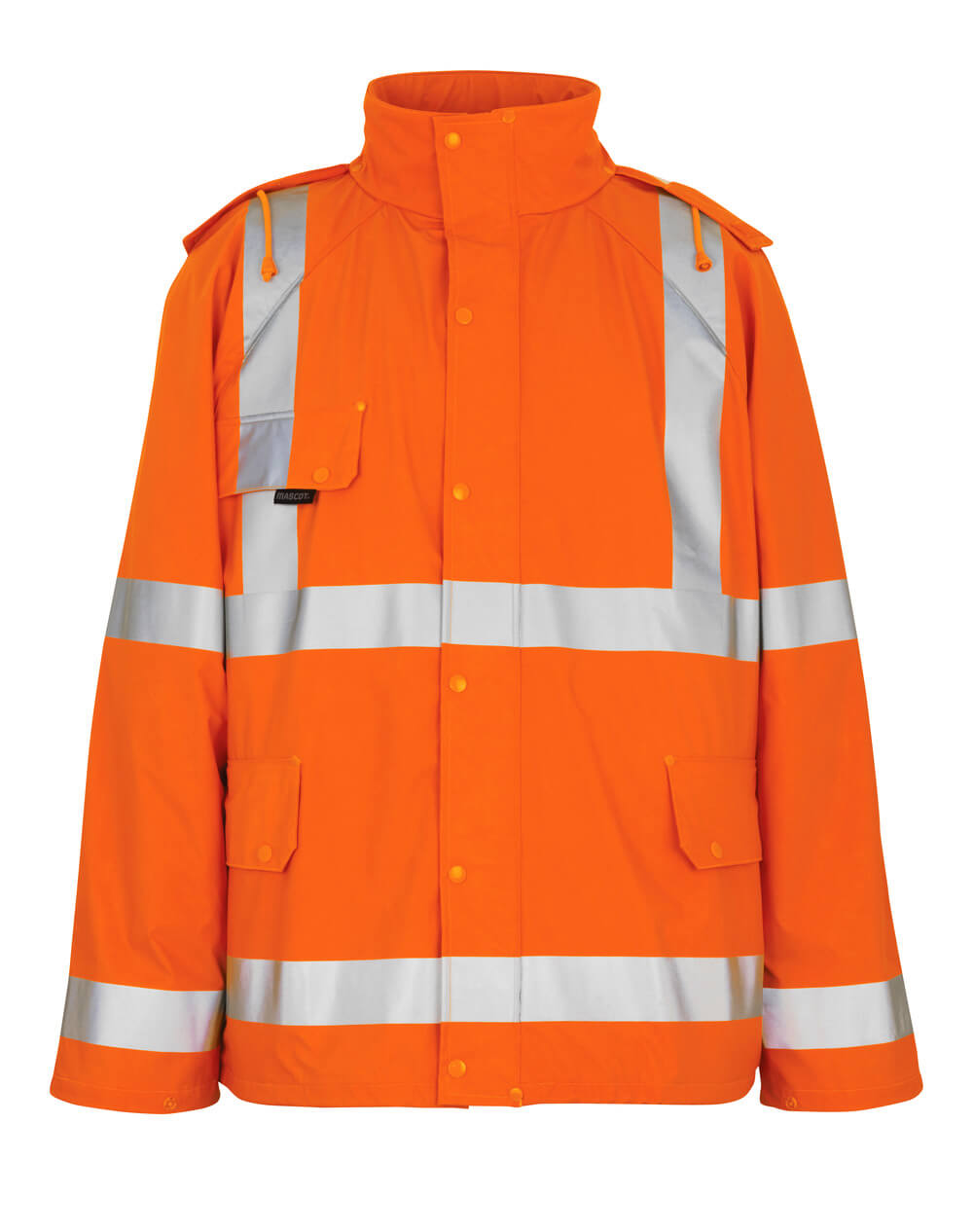Mascot Regenjacke Safe aqua Feldbach Hi-vis Orange
