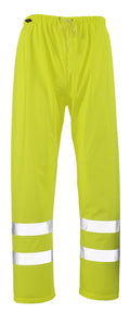 Mascot Regenhose Safe aqua Wolfsberg Hi-vis Gelb