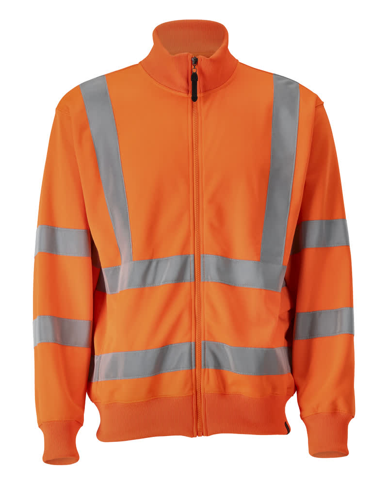 Mascot Sweatshirt mit Reißverschluss Safe classic Maringa Hi-vis Orange