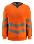 Mascot Sweatshirt Safe supreme Wigton Hi-vis Orange/Schwarzblau
