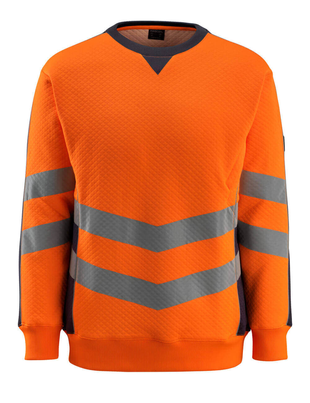 Mascot Sweatshirt Safe supreme Wigton Hi-vis Orange/Schwarzblau