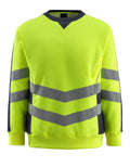 Mascot Sweatshirt Safe supreme Wigton Hi-vis Gelb/Schwarzblau