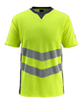 Mascot T-Shirt Safe supreme Sandwell Hi-vis Gelb/Schwarzblau