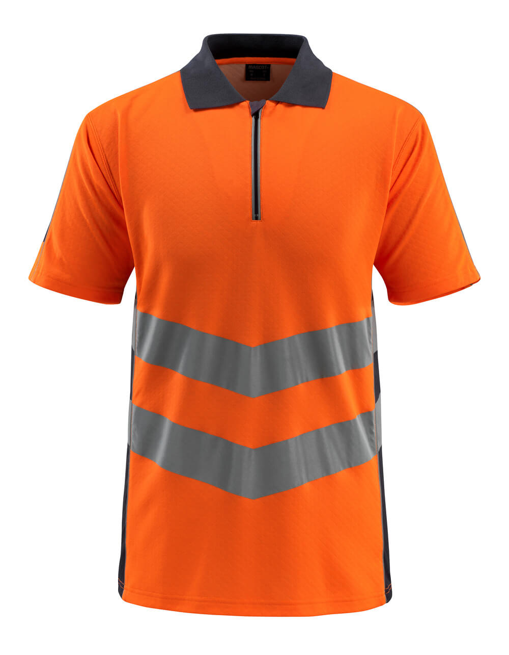 Mascot Polo-Shirt Safe supreme Murton Hi-vis Orange/Schwarzblau