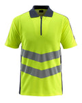 Mascot Polo-Shirt Safe supreme Murton Hi-vis Gelb/Schwarzblau