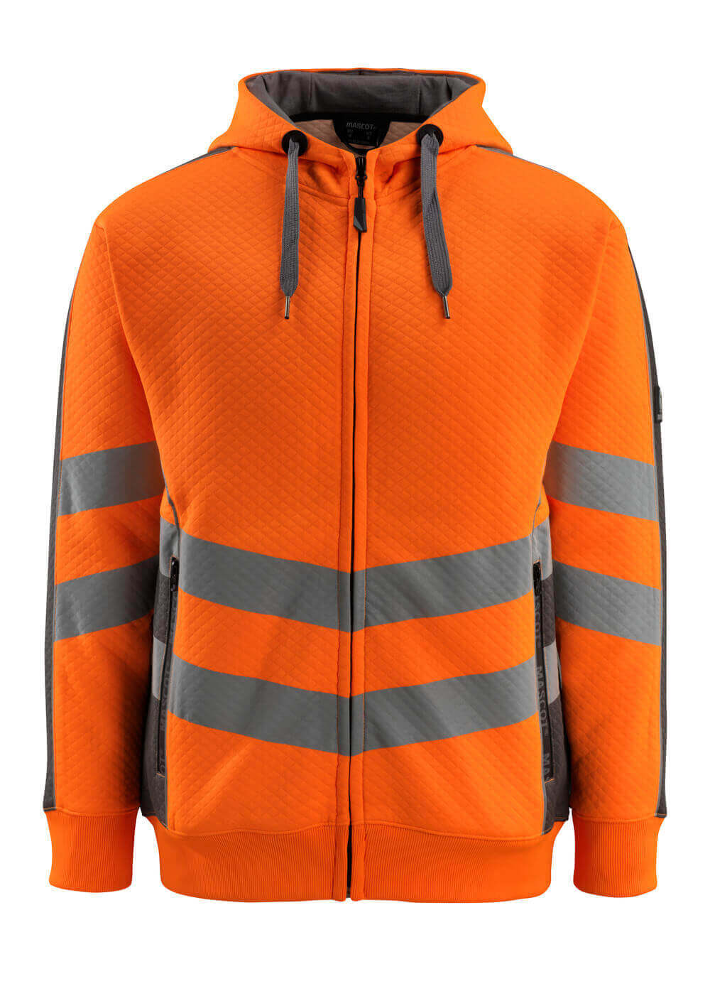 Mascot Kapuzensweatshirt mit Reißverschluss Safe supreme Corby Hi-vis Orange/Dunkelanthrazit