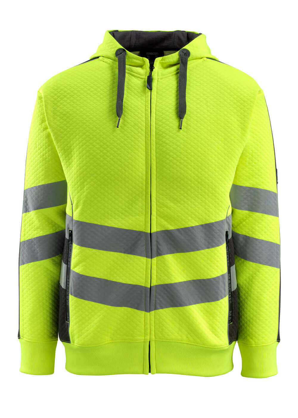 Mascot Kapuzensweatshirt mit Reißverschluss Safe supreme Corby Hi-vis Gelb/Schwarz