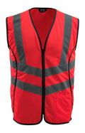 Mascot Warnweste Safe supreme Wingate Hi-vis Rot
