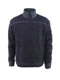 Mascot Strickpullover mit kurzem Reißverschluss Frontline Naxos Blaugrau