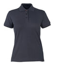 Mascot Polo-Shirt Crossover Samos Schwarzblau