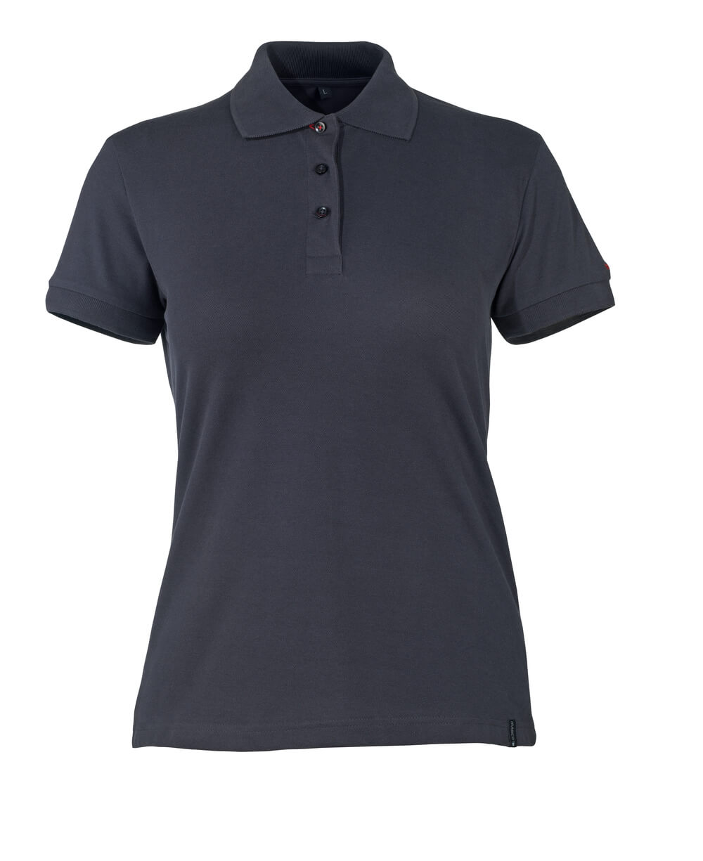 Mascot Polo-Shirt Crossover Samos Schwarzblau