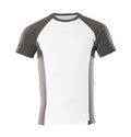 Mascot T-Shirt Unique Potsdam Weiß/Dunkelanthrazit