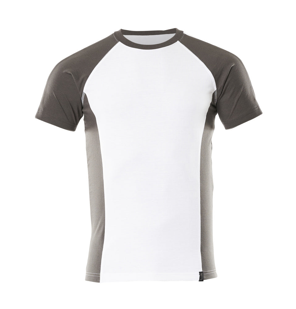 Mascot T-Shirt Unique Potsdam Weiß/Dunkelanthrazit