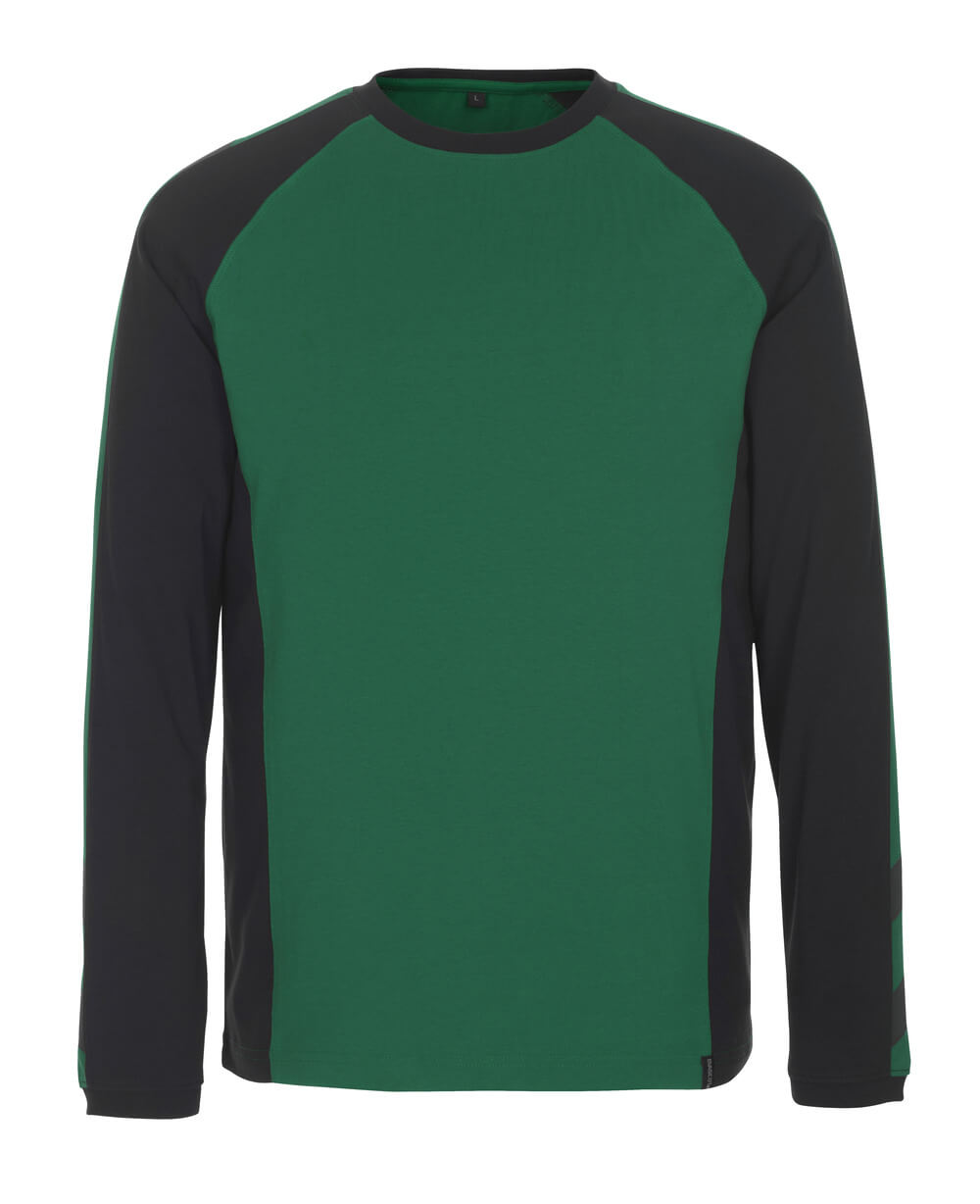 Mascot T-Shirt Langarm Unique Bielefeld Grün/Schwarz