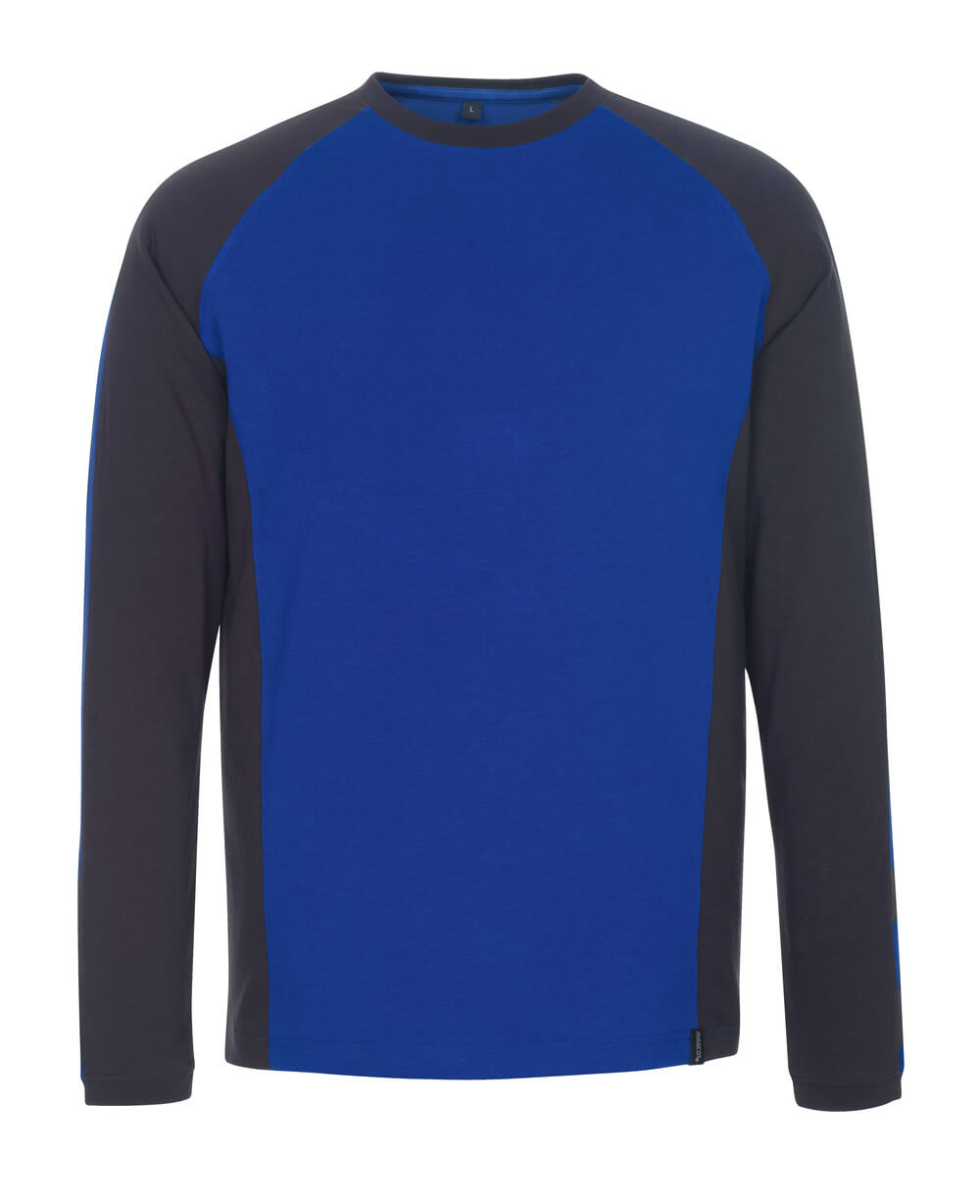 Mascot T-Shirt Langarm Unique Bielefeld Kornblau/Schwarzblau