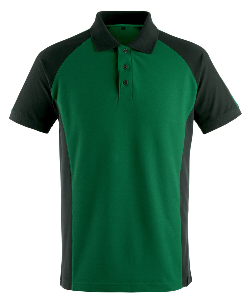 Mascot Polo-Shirt Unique Bottrop Grün/Schwarz