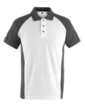 Mascot Polo-Shirt Unique Bottrop Weiß/Dunkelanthrazit