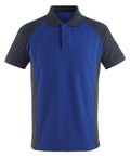 Mascot Polo-Shirt Unique Bottrop Kornblau/Schwarzblau