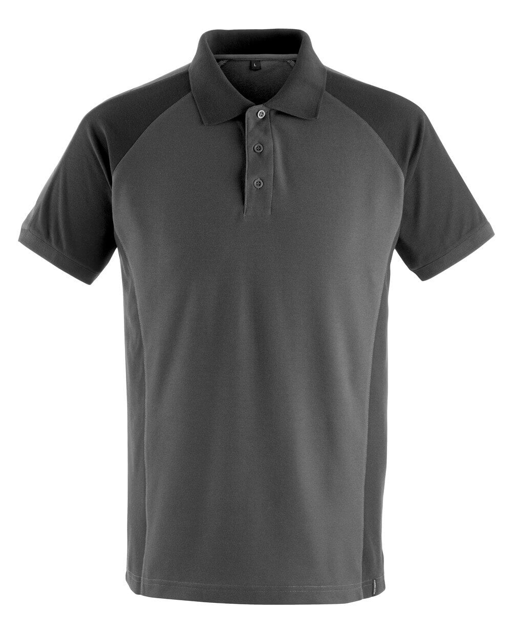 Mascot Polo-Shirt Unique Bottrop Dunkelanthrazit/Schwarz