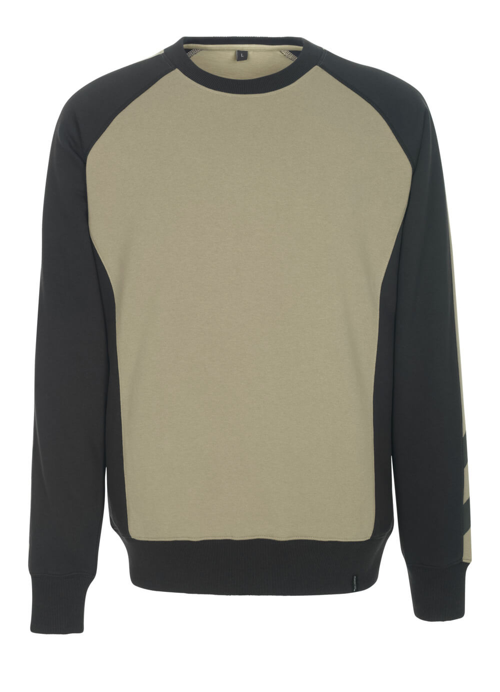 Mascot Sweatshirt Unique Witten Hellkhaki/Schwarz